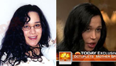 Nadya Suleman before plastic surgery; gets food stamps, child disability
