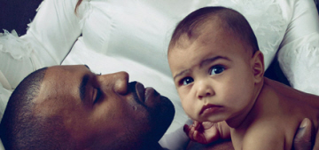 North West is seriously the best part of Kim & Kanye’s entire Vogue editorial