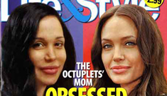 Octuplet mom Nadya Suleman denies obsession with Angelina Jolie