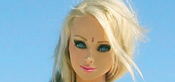Valeria Lukyanova, ‘the Human Barbie,’ doesn’t believe in ‘race-mixing’ of course