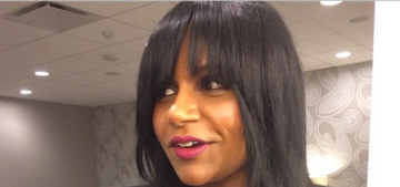 Mindy Kaling shows off her (hopefully) temporary bangs: unflattering or cute?