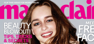 Emilia Clarke versus Kate Mara: who has the cuter Marie Claire cover?