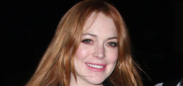 Of course Lindsay Lohan is maintaining her sobriety & other Coachella photos