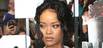 Rihanna in Ulyana Sergeenko at MTV Movie Awards: hot or lingerie fug?
