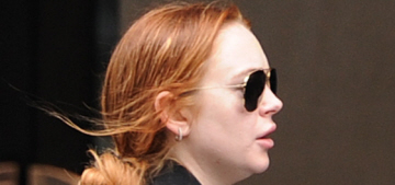Lindsay Lohan drinking ‘clear liquid’ at Coachella, she was fall-down drunk