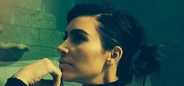 Kim Kardashian spent a lot of time with Balmain’s creative director in Paris