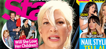 Tori Spelling covers Star as ‘Hollywood’s worst mom’ & a complete fake