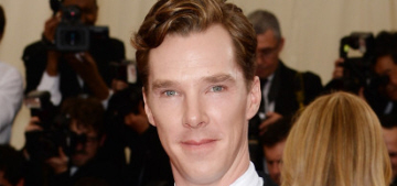 Benedict Cumberbatch in white tie & tails at the 2014 Met Gala: would you hit it?
