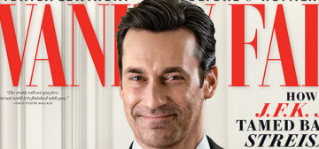 Jon Hamm covers Vanity Fair, talks about his past career in ‘soft-core p0rn’