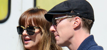Benedict Cumberbatch went out to eat with Dakota Johnson: what the what?!