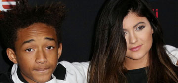 Kylie Jenner, 16, and Jaden Smith, 15, pose in bed together: are they trolling us?