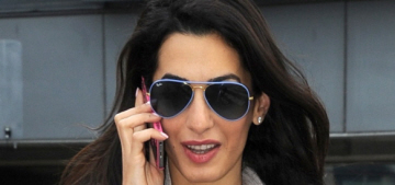 Amal Alamuddin’s casual style in London: fashion-forward hipster or just fug?