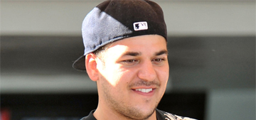 Rob Kardashian talks back to his weight bashers: ‘I’m aware that I’m fat’