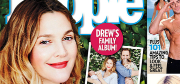 Drew Barrymore debuts second daughter Frankie on this week’s People cover