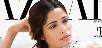 Freida Pinto thinks cooking is ‘a waste of time’ but she insists she’s not pretentious