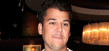 Rob Kardashian deletes his Instagram & Twitter, friends ‘express serious concern’