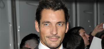 “David Gandy stares into your soul at the Glamour Awards” links