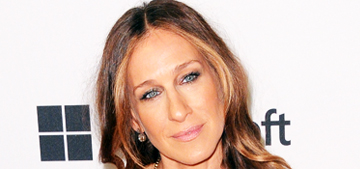 “Sarah Jessica Parker wore birthday cake couture to an amfAR event” links