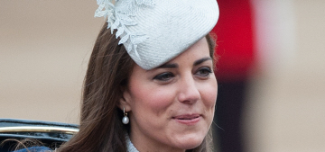 Duchess Kate wears blue McQueen to Trooping the Colour: pretty or bland?