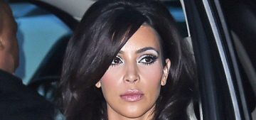 Kim Kardashian shows off cleavage, bouffant hair in NYC: tacky or hot?