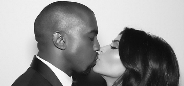 Kanye West & Kim spent their honeymoon Photoshopping their wedding pics