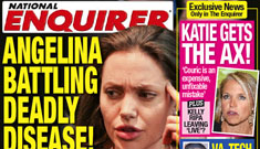 Does Angelina Jolie have hyperthyroidism?