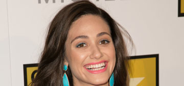 Emmy Rossum in Monique Lhuillier at The Critics’ Choice TV Awards: lovely?