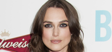 Keira Knightley in Valentino at the ‘Begin Again’ premiere: flattering or fug?