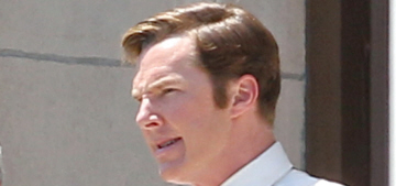 Somebody gave Benedict Cumberbatch a bullhorn in Boston, life is complete