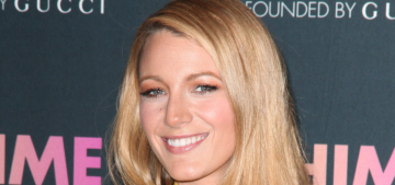 Blake Lively: ‘Honestly, I am a shy person and my hair is a safety net for me’
