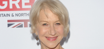 Helen Mirren: As you get older, you have to wear less and less makeup’