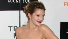 Drew Barrymore at the premiere of Lucky You