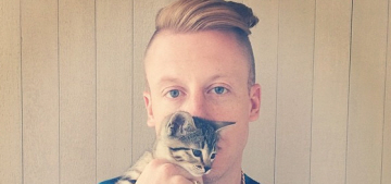 Macklemore is obsessed with his kitten, Cairo: does this make you like him more?
