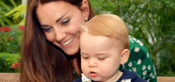 Prince George got to spend 50 minutes with the Queen for his first birthday