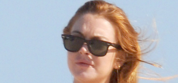 Lindsay Lohan got paid $40,000 to do an ‘exclusive’ interview in Austria