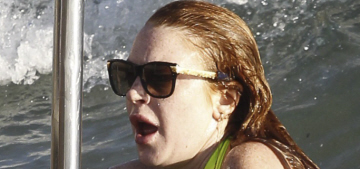 “Lindsay Lohan is still enjoying the high life in Ibiza, naturally” links