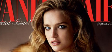 Natalia Vodianova covers the Vanity Fair ‘Style Issue’: scandalous or boring?