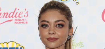 Sarah Hyland in Marc Jacobs at the Teen Choice Awards: pretty or too mature?