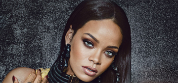 Rihanna’s covers W magazine in wild makeup & fur: fierce or ridiculous?