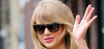 “Taylor Swift’s shoe game has really improved since she’s been in NYC” links