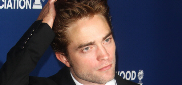 Robert Pattinson throws up & punches himself in the face before auditions
