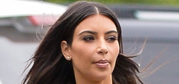 Kim Kardashian shows off her ‘seven pound weight loss’ in a fancy girdle: ugh?