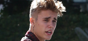 Justin Bieber drove on the sidewalk & almost ran over a disabled woman