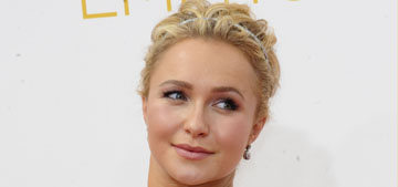Hayden Panettiere covers her bump in Lorena Sarbu at the Emmys: pretty?