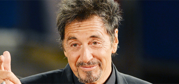 Al Pacino attracts many female fans in Venice: would you still hit it?