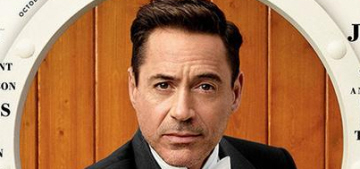 Robert Downey Jr. covers Vanity Fair, would kill for a bacon cheeseburger