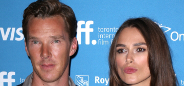 Benedict Cumberbatch at the TIFF photocall for ‘TIG’: would you hit it?