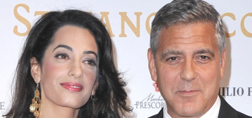 George Clooney’s public declaration of love to Amal now has a video, you guys