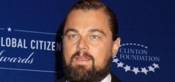 Leo DiCaprio picked up a Clinton Global Citizen Award for his philanthropy