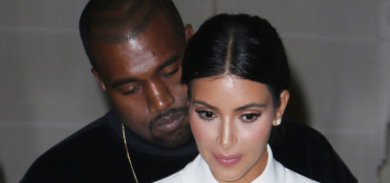 Kimye In Paris: Kanye West got affectionate with his Real Doll last night